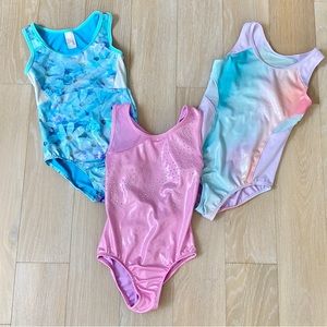 Set of 3 Gymnastics Leotards